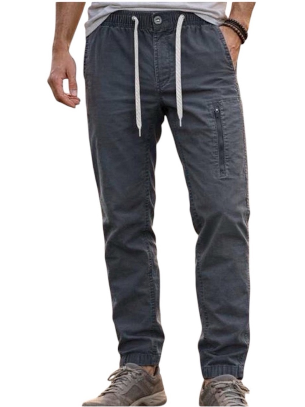 Vuori Ripstop Climber Pants Men's Large Charcoal Gray Drawstring Jogger Pants